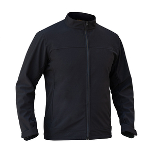 Chaqueta de Forro Polar Gris con Capucha para Hombre, con Cierre de Cremallera y Pantalones Cargo, Estilo Ropa de Trabajo, Resistente al Viento, para Otoño, Corte Regular - Product Image 3
