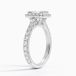 BOJ <b>Ring</b> 0127 <b>Emerald</b> Cut 925 <b>Silver</b> Luxe French Prong Setting Solitaire Diamond <b>Ring</b> 2ct D Color VVS1 Moissanite GRA Certified - Product Image 2