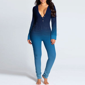 Combinaison à volants de style moderne, combinaison à volants en tissu tendance, combinaison à volants pour tous les jours, tenue pour femmes - Product Image 2