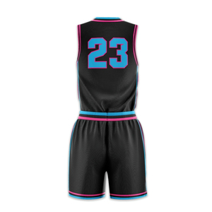 Uniformes de Baloncesto con el Último Diseño de Ropa Deportiva 2026, Conjunto de Uniformes de Baloncesto de Color Sólido con Logotipo Personalizado para Hombre, Venta al Por Mayor - Product Image 3