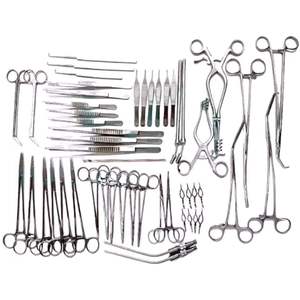 Juego de 52 Piezas para Cirugía Vascular, Instrumental Quirúrgico Médico - Product Image 1