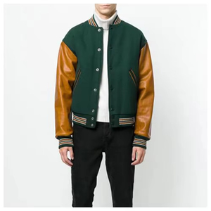 Veste universitaire unisexe oversize de style streetwear, vierge, à capuche, pour le baseball et l'hiver, de haute qualité à prix abordable, vente en gros - Product Image 1