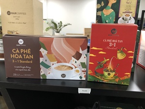 HANCOFFEE Café instantané vietnamien 3 en 1 en gros, 13% de café séché par pulvérisation + lait + sucre, FARM TO CUP - Marque privée, soutien OEM - Product Image 2