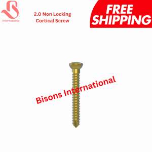 Ensemble d'instruments vétérinaires manuels en acier inoxydable BISONS avec mini-plaques de blocage |   Plaques et vis orthopédiques 1,9/2,0 mm - Product Image 4