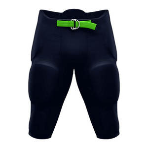 Ensemble de pantalons de football américain confortables à manches courtes, respirant, séchage rapide, vêtements de sport, grande taille, impression personnalisée, techniques de pointe - Product Image 1