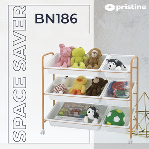 Taiwan Home <b>Storage</b> Furniture Household Kids 6-<b>drawer</b> DIY Toy <b>Storage</b> Organizer Modern Glossy Rolling Metal Box Shelf - Product Image 6