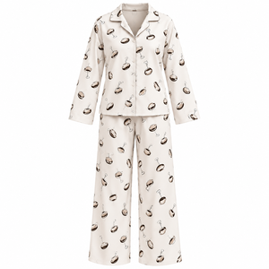 Shorts de pyjama décontractés imprimés pour femmes grandes tailles - Fournisseur ODM, matière Spandex/Polyester - Product Image 1