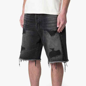 Shorts en jean pour homme de qualité supérieure, 100% coton, dernière mode streetwear, shorts en jean légers pour l'été - Product Image 2