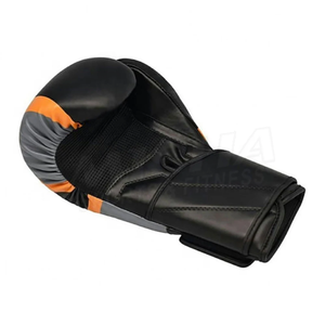 Guantes de Boxeo Sanda de Cuero Genuino para Entrenamiento Profesional, con Logotipo Personalizado, Cierre de Gancho y Bucle, Correa de Muñeca Ajustable, Tela de Paracaídas Coreana - Product Image 5