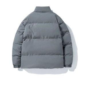 Solid Color Wholesale Custom <b>Puffer</b> <b>Jacket</b> <b>Men</b> Quilted <b>Puffer</b> <b>Jacket</b> With Breathable Hood <b>White</b> <b>Puffer</b> <b>Jacket</b> for <b>Men</b> - Product Image 1