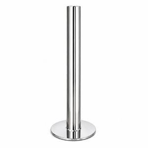 Premium <b>Mirror</b> Finish Stainless Steel Single Stem Flower Vase Shiny Metal Bud Vase Modern Decorative Table Centerpiece For Home - Product Image 1
