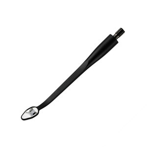 Miroir buccal dentaire rond micro HD ultra-mince 0,7 m, finition noire mate, poignée ergonomique, instrument d'inspection buccale manuel, vente en gros - Product Image 5