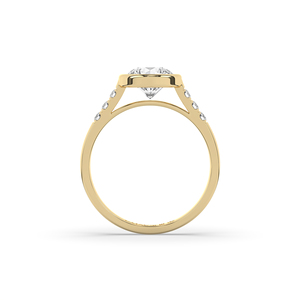 1.65Ct E Color Brilliant Cut Lab Grown Diamond <b>925</b> <b>Silver</b> <b>Ring</b> Luxury Engagement <b>Ring</b> Women IGI Certified Unique Lightweight - Product Image 3