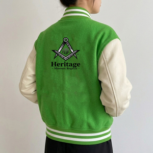 Chaqueta Letterman para Mujer HMR, Bordado Original Alpha For Kapa, Diseño Icónico Transpirable, Prenda Exterior, Artículo Griego, Varsity para Hermandades - Product Image 2