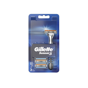 Rasoir Gillette Sensor 3 pour homme avec bande lubrifiante douce pour une épilation douce et sans irritation - Product Image 2