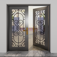 Portes en acier artistiques et portes en fer forgé : des chefs-d'œuvre exquis faits à la main, conçus spécialement pour les entrées de maisons modernes.