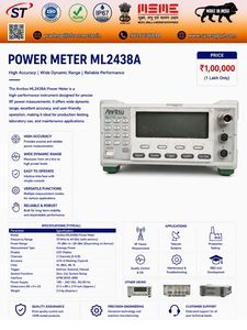 Medidor de Potencia RF Anritsu ML2438A de Alta Precisión y Amplio Rango Dinámico de 10 MHz a 40 GHz para Instrumentos - Product Image 1
