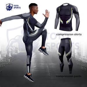 ชุดแรชการ์ดผู้ชายคุณภาพดีเยี่ยม ระบายอากาศได้ดี น้ำหนักเบา ทรงเข้ารูป แขนยาว ใส่สบาย ประสิทธิภาพสูง เหมาะสำหรับออกกำลังกาย - Product Image 3