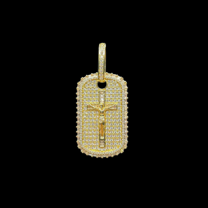 Luxury Moissanite Pendant 925 Silver Rhodium Plated Cross Design Men's Hiphop Everyday Wear - Product Image 5