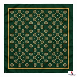 Custom <b>Printed</b> Silk Feel Square Headscarf Soft Lightweight OEM ODM Manufacturer Madeira Custom Fabric Products Wholesale - Product Image 5