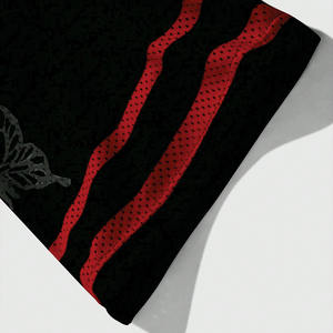 Jersey Personalizado Estilo Fútbol Americano, Color Negro y Rojo con Número Impreso, Ropa Deportiva Transpirable, Ropa Urbana, Fabricación Personalizada OEM, Venta al Por Mayor - Product Image 2