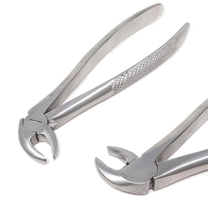 Forceps d'extraction dentaire de qualité supérieure avec logo personnalisé, instruments dentaires en acier inoxydable, forceps d'extraction de pointe - Product Image 1