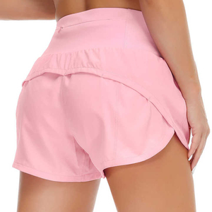 Wholesale Custom Ladies Shorts Fitness Short Polyester Cotton Customizable Logo <b>Sticker</b> Color Pattern Design Women's Shorts - Product Image 2