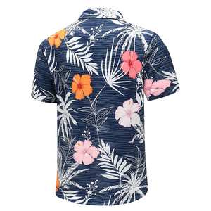 Camisa Hawaiana con Estampado Floral para Hombre, Cuello con Solapa y Botones, Manga Corta, Informal y Cómoda para el Verano, Venta en Línea - Product Image 2