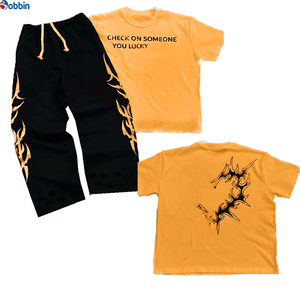 Ensemble de survêtements de haute qualité pour hommes, tenue de sport à manches courtes, ensemble d'été unisexe, confortable pour le jogging, 2 pièces pour couple. - Product Image 4