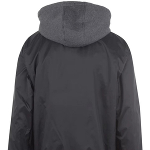 Custom Made Canvas Stand Collar Front Logo High Quality Men's Winter <b>Coach</b> Jacket with Low MOQ Available For Sale - Product Image 5