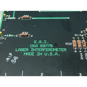 E.S.I. Carte d'interféromètre laser 69779, PCB, CKA - Équipements et pièces semi-conducteurs d'occasion fiables à l'échelle mondiale - Product Image 6