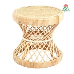 Mesa Redonda de Ratán Nhat Minh, Madera Natural, Diseño Rústico, Muebles para Sala de Estar, Duraderos - Product Image 2