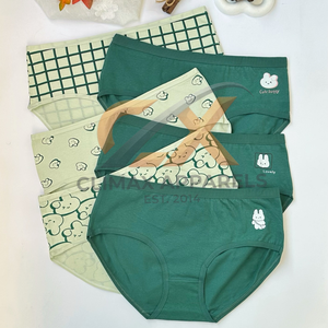 Braguitas Hipster Estampadas Cómodas para Mujer - 100% Algodón Antibacteriano Transpirable - Ropa Interior de Tiro Bajo Ecológica Sin Costuras - Product Image 3