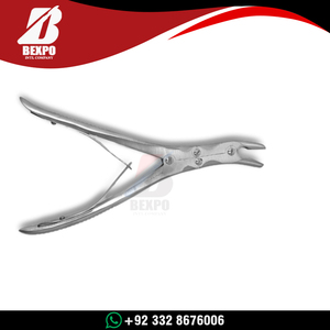 Rongeur de Hueso Tipo Pico de Pato Leksell de Alta Calidad, 9-1/4 Pulgadas, Acero Inoxidable, Utilizado para Diversas Aplicaciones de Extracción de Huesos en Laboratorio - Product Image 4