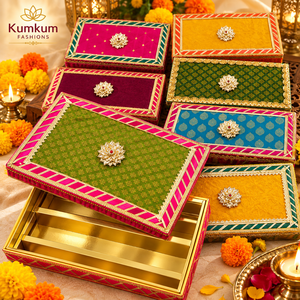 Indian New Arrival Handmade Decorative Cardboard Sweet <b>Box</b> for Wedding Return Gifts Dry Fruit Sweet Boxes Festive & Party Favors - Product Image 3