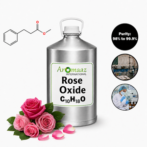 Aromaaz International Rose Oxide C10H18O Liquid 98% to 99.9% Purity Floral Synthetic Flavor for Food Use - Product Image 1