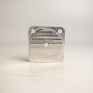 AMT VINA Base d'adaptation circulaire de poche en aluminium usinée CNC de haute précision 0,01 mm pour perçage et fraisage - Product Image 1
