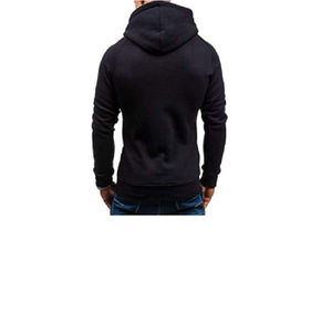 Nouveau pull à capuche pour homme, mode automne-hiver, manches longues, couleur unie, tissu polaire épais, chaud, décontracté, sweat à capuche pour homme - Product Image 3