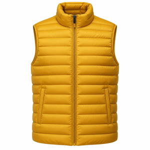 Multi-Color Customized Design Sleeveless Cotton Nylon Warm Breathable Quick Dry Stand Winter <b>Puffer</b> <b>Vests</b> - Product Image 5