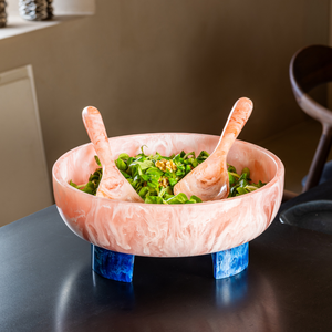Ensaladera Minimalista de Resina con Acabado Inspirado en Piedra Natural para Hogares Modernos, Hoteles y Restaurantes de Alta Cocina - Product Image 5