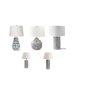 Lámpara de Lujo Moderna Hecha a Mano con Incrustaciones de Hueso, Iluminación Decorativa para Diwali, Dormitorio, Sala de Estar y Estilismo de Muebles - Product Image 1