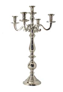 Contemporary Aluminum Candelabra Candle Holder for Luxury Home Decoration and Event Table Styling - Product Image 1