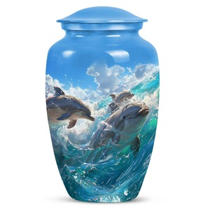 Urna Conmemorativa para Cremación de Adultos con Hermosa Imagen de Perro, 200 Pulgadas Cúbicas, Ecológica, Personalizable, Estilo Europeo/Americano - Product Image 5