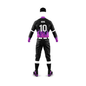 Vêtements de sport en promotion, uniformes de baseball pour hommes de haute qualité avec logo personnalisé, respirants, séchage rapide, grandes tailles, vente en gros, meilleur prix - Product Image 2