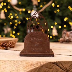 NEHA ENTERPRISES Wooden <b>Bookends</b> Modern Design Single Piece Compact Shape Scenic Pattern for Adults Traditional Handcrafted Wood - Product Image 5