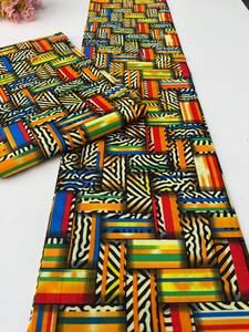 Tela de algodón con estampado de cera Africana personalizada, taparrabos de Holanda para atuendo cultural, diseños de ropa tradicional de Maputo - Product Image 2