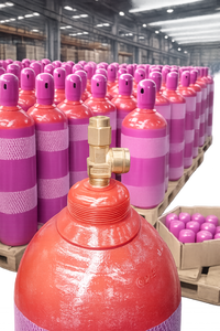 Cilindros de Gas Etileno de Acero, Botellas de Almacenamiento de Gas a 80 bar de Presión para Uso Industrial - Product Image 3