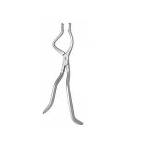 คีมถอนก้อน Rowe Disimpaction Forceps ซ้ายและขวา 230 มม. ผลิตจากเหล็กกล้าไร้สนิมเยอรมัน เครื่องมือผ่าตัดพลาสติกแบบใช้มือ ได้รับการรับรองมาตรฐาน CE โดย Grip Surgical - Product Image 2