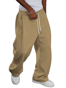 Pantalones Deportivos para Hombre, Corte Ajustado, con Bolsillos con Cremallera y Cordón Ajustable - Product Image 4