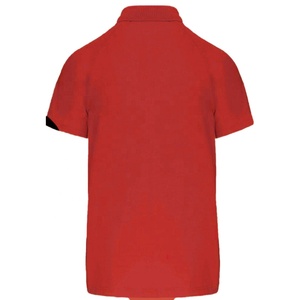 Vente en gros de polos de haute qualité pour hommes Polo unisexe OEM de taille plus en polyester et en coton à séchage rapide avec logo brodé personnalisé - Product Image 2